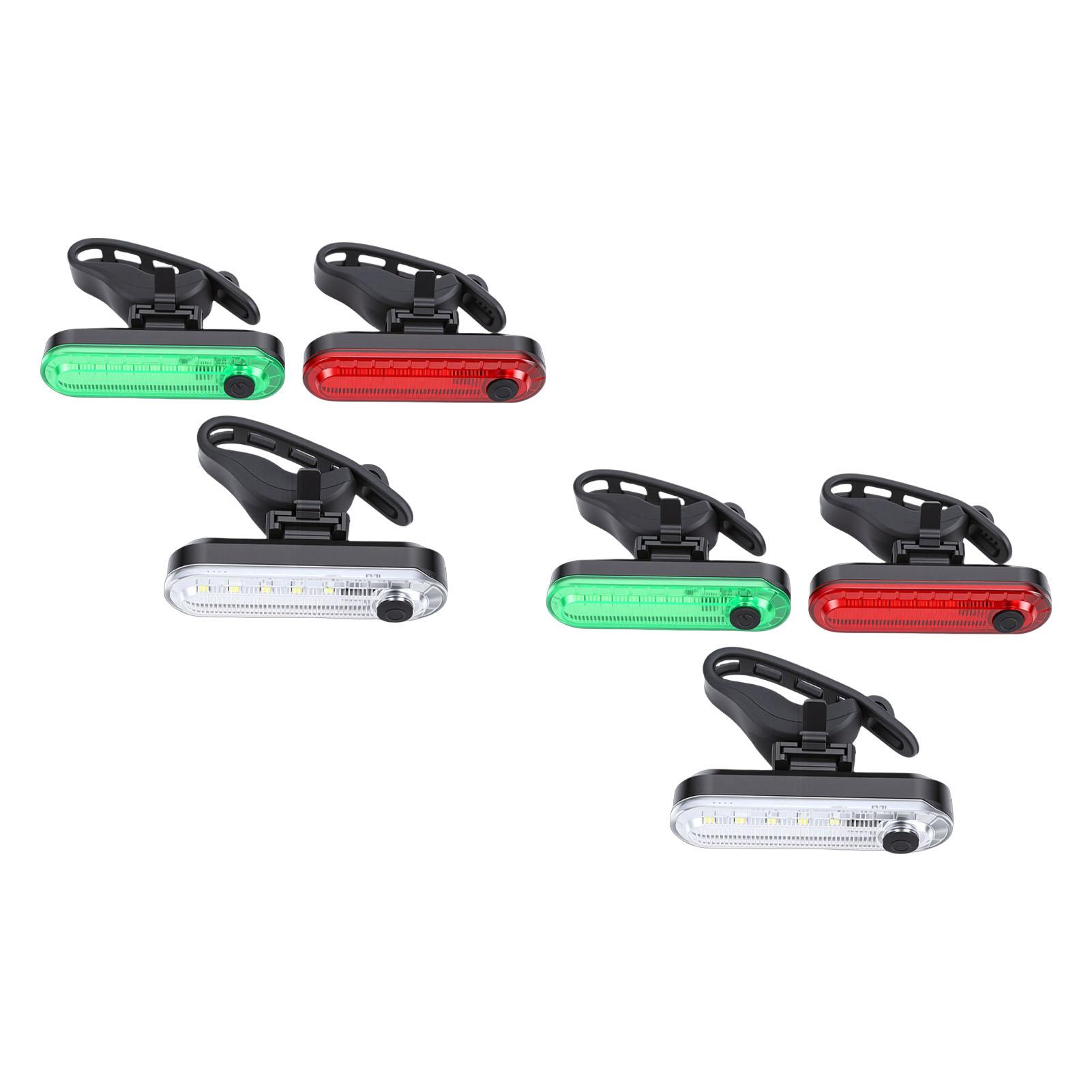 

6 Pcs Boat Navigation Light 2 Red 2 Green 2 White Full Bright Chasing Strobe Modes Boat Warning Light for Yacht Kayak