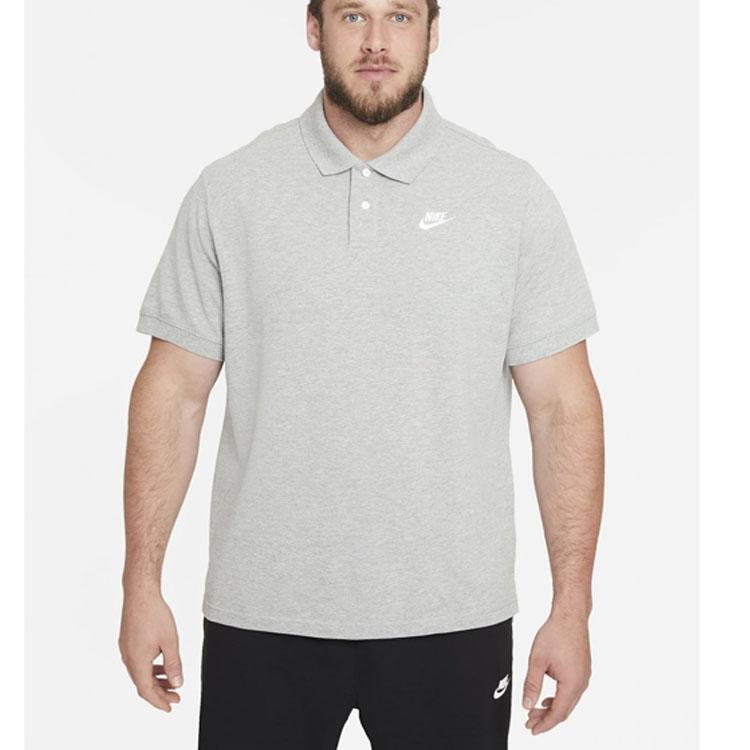 Nike Nsw Ce Matchup Polo Casual Sports Short Sleeve Shirt Men Tops Gray CJ4456-063
