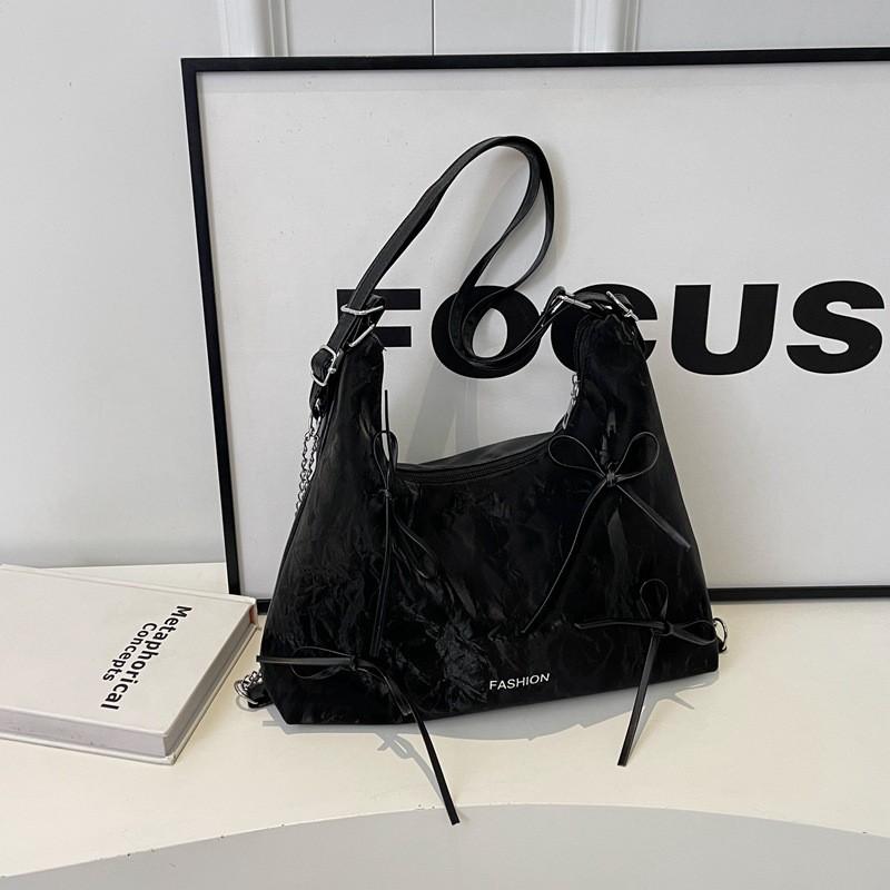 Stylish Minimalist Tote Bag New Spring Summer Collection Fashionable Bow Design