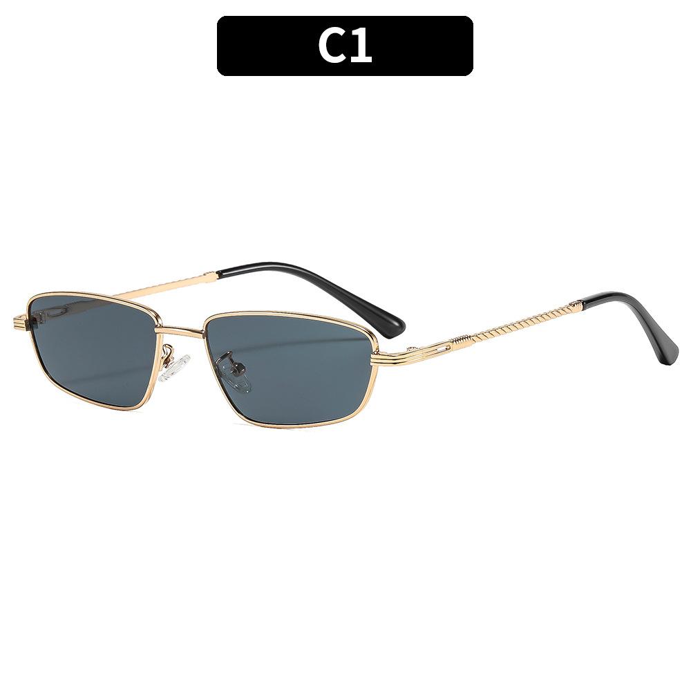 Women s sunglasses - unisex retro small frame metal sunglasses