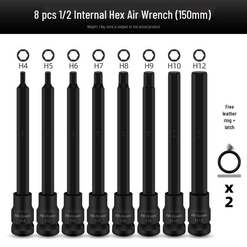 Hexagonal S2 Electric Impact Wrench Screwdriver Bit