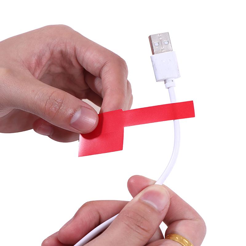 300Pcs Self-Adhesive Cable Labels Waterproof Identification Tags Stickers