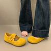 Platform Women's New Spring and Summer Ugly Cute Velcro Retro Mary Jane Single Shoes
