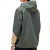 Anta Three-In-One Fleece Long Sleeve Jacket With Zipper Hood Men Jackets Aquatic-Green Khaki 952347610-2