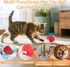 Smart Cat Toys Automatic Rolling Ball Fake Tail Rechargeable Electric Pet Interactive Toy Dog Cat Training Imitate Mouse Tail