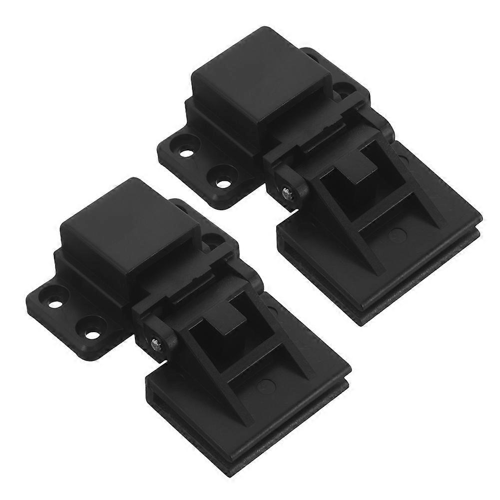 1 Paar Plattenspieler-Deckel-Scharniere Schwarz Staubschutz-Scharnier für Heim-Audio-Scharniere Reibungslose Deckelbewegung