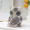 Owl Figurine, Garden Object, Feng Shui, Good Luck, Lucky Charm, Cute Owl Decor, Energetic Owl, Gift (Set of 1)