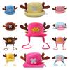 One Anime Piece Chopper Cartoon Plush Warm Fisherman Hat Accessories Clothing