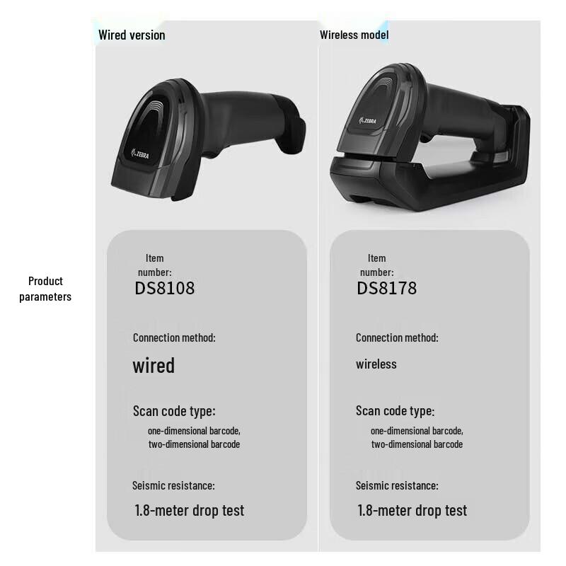 Zebra DS8178-SR Wireless Barcode Scanner