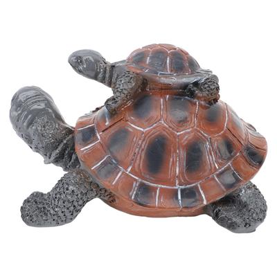 Sea Turtle Ornaments Decoration Synthetic Resin Sea Turtle Figurine Garden Decor for Living Room Bedroom