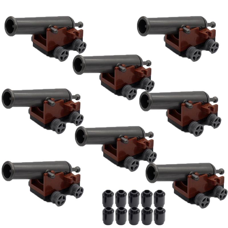 

MOC Строительные блоки Военные фигурки Аксессуары Наполеон Средневековая пушка Мини-кирпичик Пиратский корабль Купить Товары Мальчик Девочка Игрушка Подарки