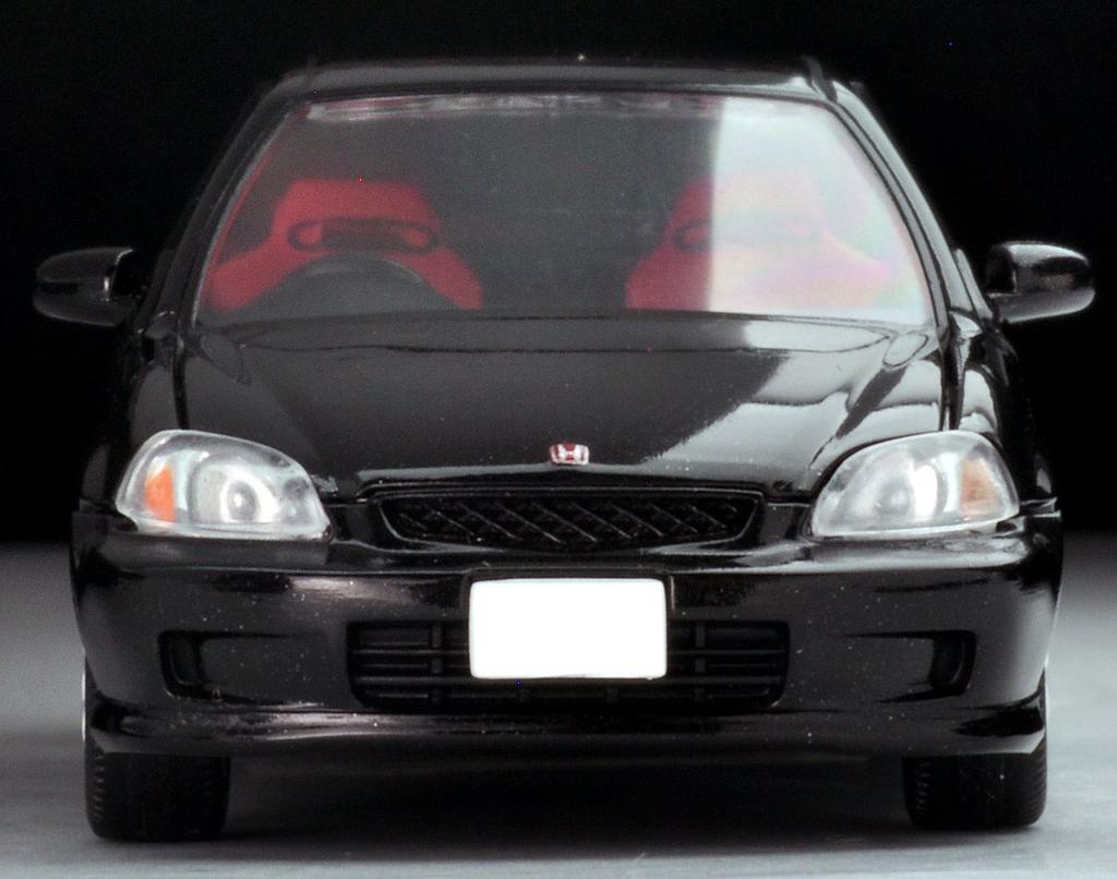 Tomica Limited Vintage Neo Scale Honda Civic Type R 1999 Model Finished Product 1/64 LV-N165b (Black) -