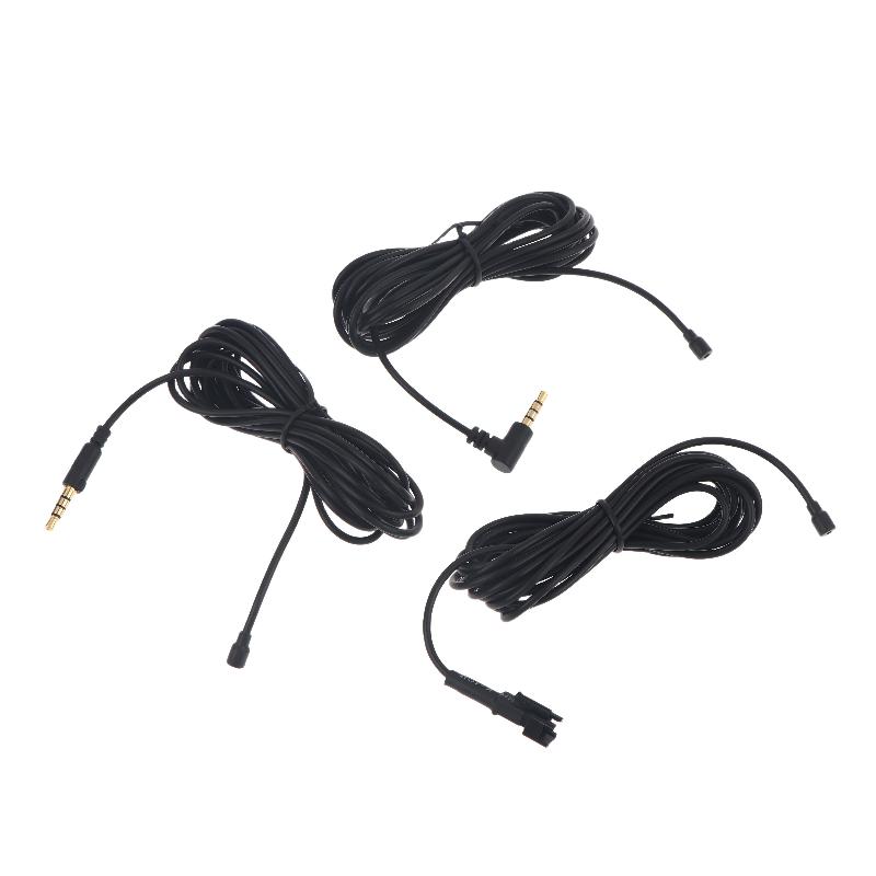 3 Meter 3.5Mm Male To Female Audio Extension Cable Car Audio Microphone Clip Jack Plug Stable Transmission For Car Dvd Radio