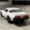 1/32 Pontiac Firebird Trans Am Trendy Alloy Model Car Ornament High Simulation Collectible Holiday Present for Boy & Living Room