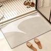 Wabi-Sabi Style Quick-Dry Absorbent Non-Slip Floor Mat