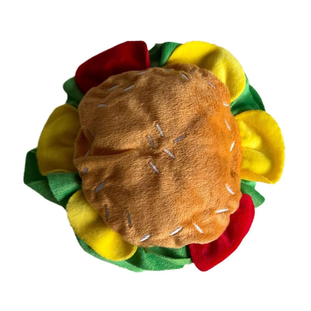 

Cute Hamburg Shape Pet Hat Funny Pet Cone Collar Pet Hat Elizabethan Collar Small Medium Dog M