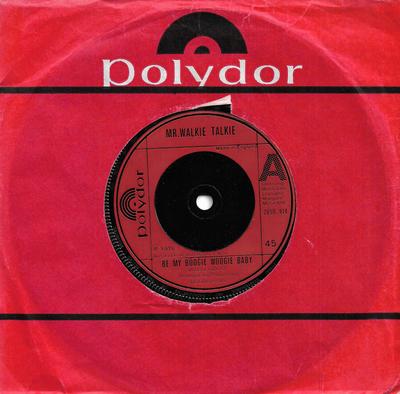 7palcová deska MR. VYSÍLAČKA - Be My Boogie Woogie Baby 2058914 Polydor 1976 UK Pop Použité