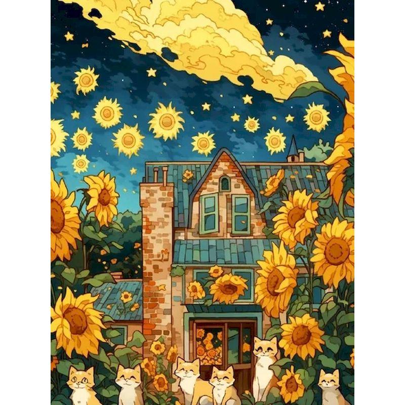 CHENISTORY DIY Frame Paint By Number For Adults Landsape Drawing By Numbers Unique Gift Acrylic Paint On Canvas Home Decor