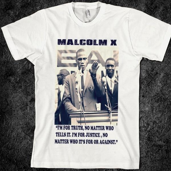 Malcolm X , MLK, Ferguson, Mike Brown, Nelson Mandela, new, Angela Davis Unisex T-Shirt S