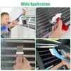 5pcs Air Conditioner Fin Cleaner Set 3 Different Condenser Fin Straightener 2 Different Condenser Brush Clean Set