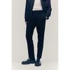 H M Tailored Trousers sliM Fit Navy Blue