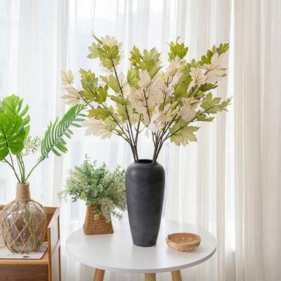 Artificial Maple Leaf Vibrant Color Simulation Plant Exquisite Realistic Maple Leaf for Home Party Decoration