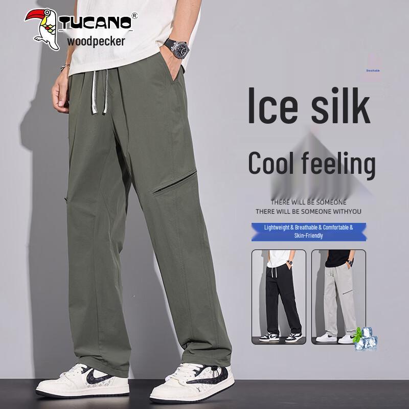 TUCANO Men's Ice Silk Casual Pants