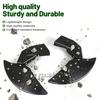 ASD1 Motorcycle Air Ducts Side Cover Compatible for Kawasaki Ninja ZX-6R 2024+ ABS Black Motorcycle Brake Caliper Radiator Brake Disc Cooler