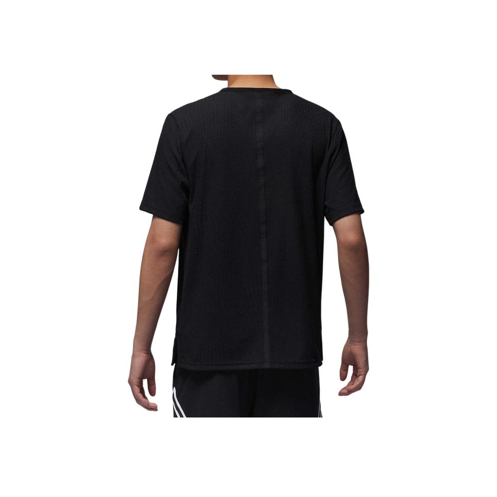 Jordan Solid Quick-Dry Comfortable Casual Short Sleeve T-Shirt Men Tops Black FN5865010