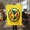 1PC Club America Patterned Flannel Blanket Suitable For All Seasons for Home Decor Warmth and Comfort Gifts Holiday Present