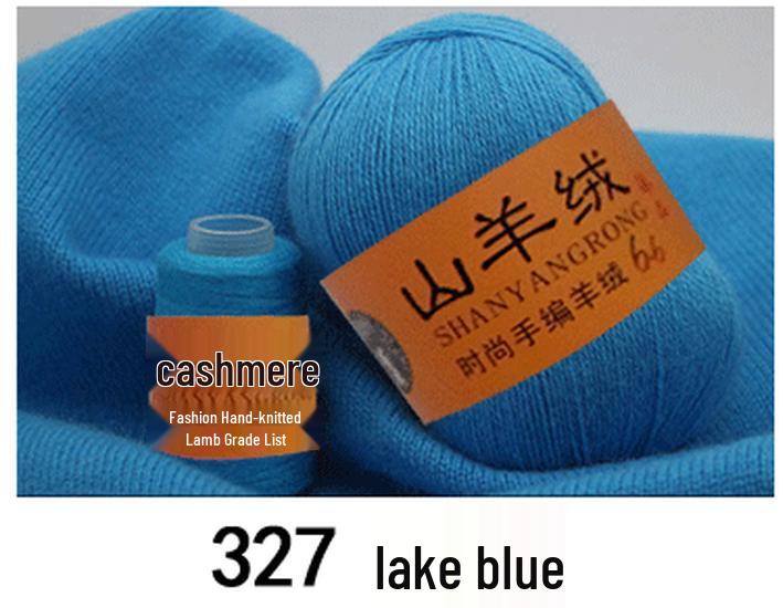 Reines Kaschmir & Wolle 6+6 Garn zum Hand- oder Maschinenstricken - Mittel-Dicke Nerzmischung