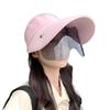 Sunscreen Lens Cover Face Cap Face Mask Tea Picking Hat Fashion Sunscreen Bucket Hat  Climbing