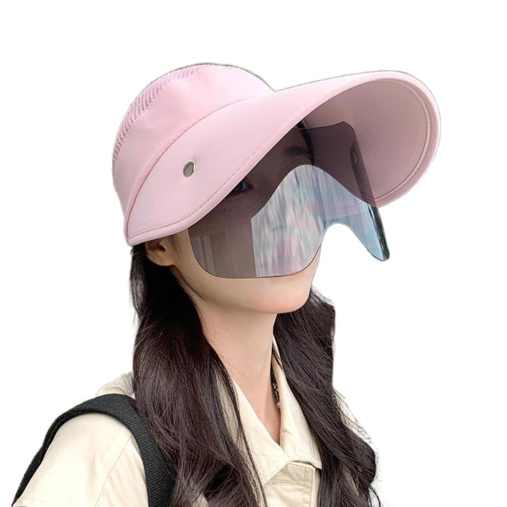 Sunscreen Lens Cover Face Cap Face Mask Tea Picking Hat Fashion Sunscreen Bucket Hat  Climbing