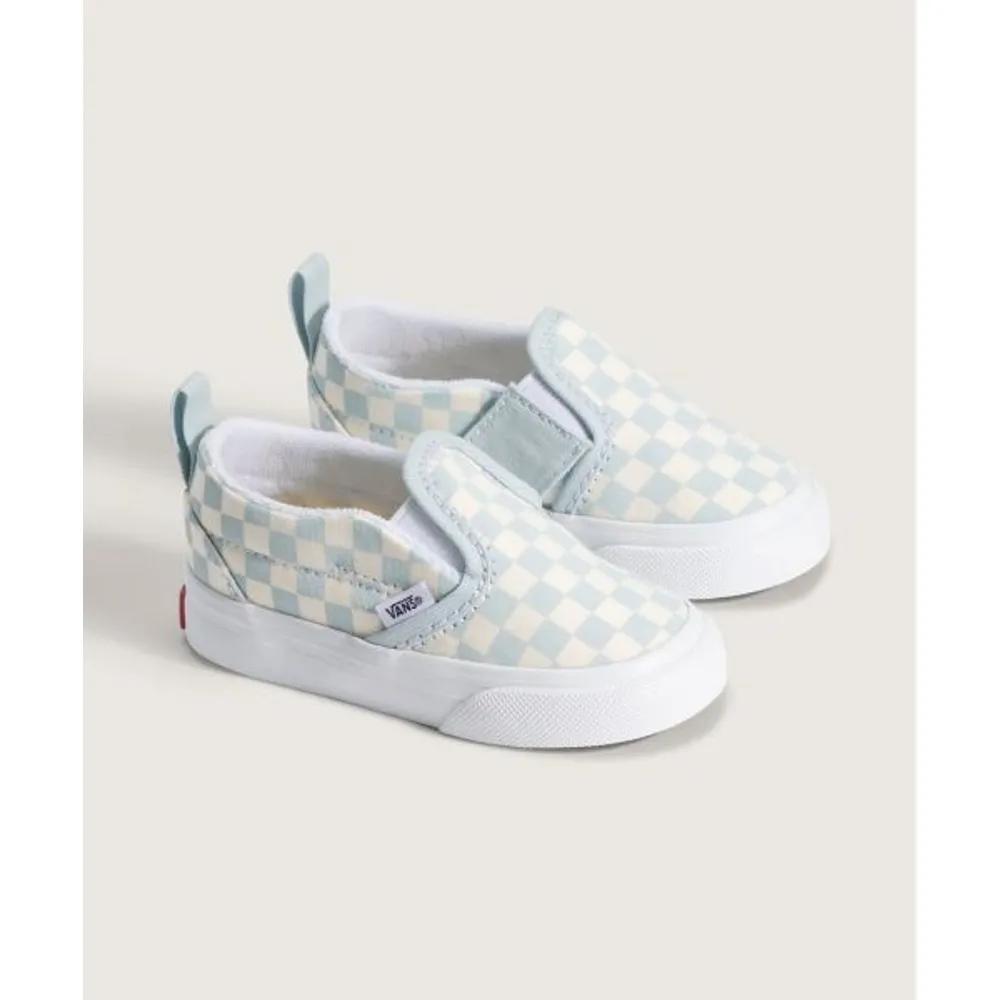 Vans KIDS Checkerboard Slip-on Toddler - Downmist VN000D0SFOA1 01 130