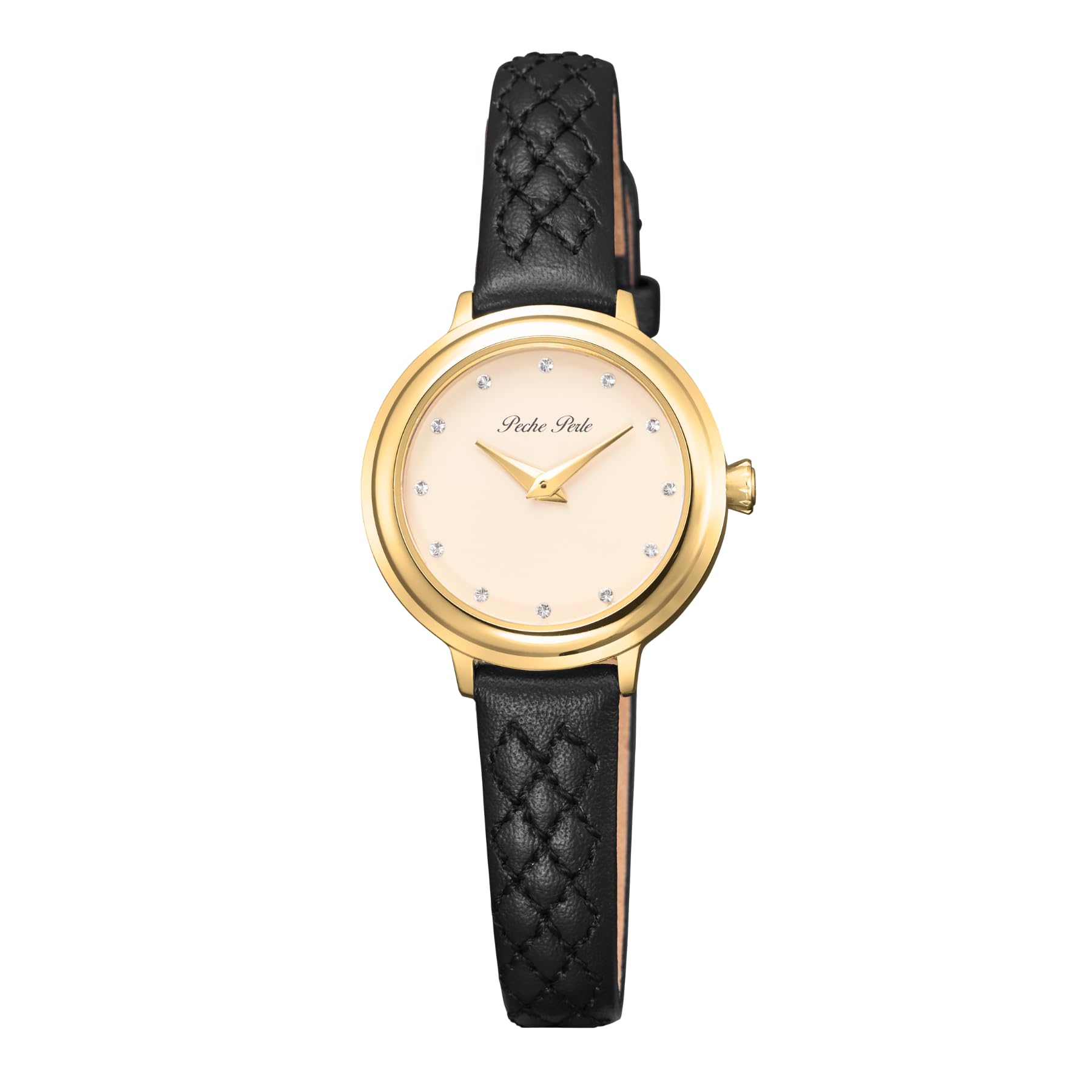 

Peche Père Квілтинг Колекція Bijou Годинник PP003001 Жіночий Чорний