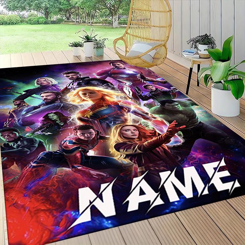 Custom Name "Spider-Man: Urban Legend" Carpet Rug Customizable Soft Washable Anti-Slip Home Living Room Sofa Mats Personalized Rug. 0909345
