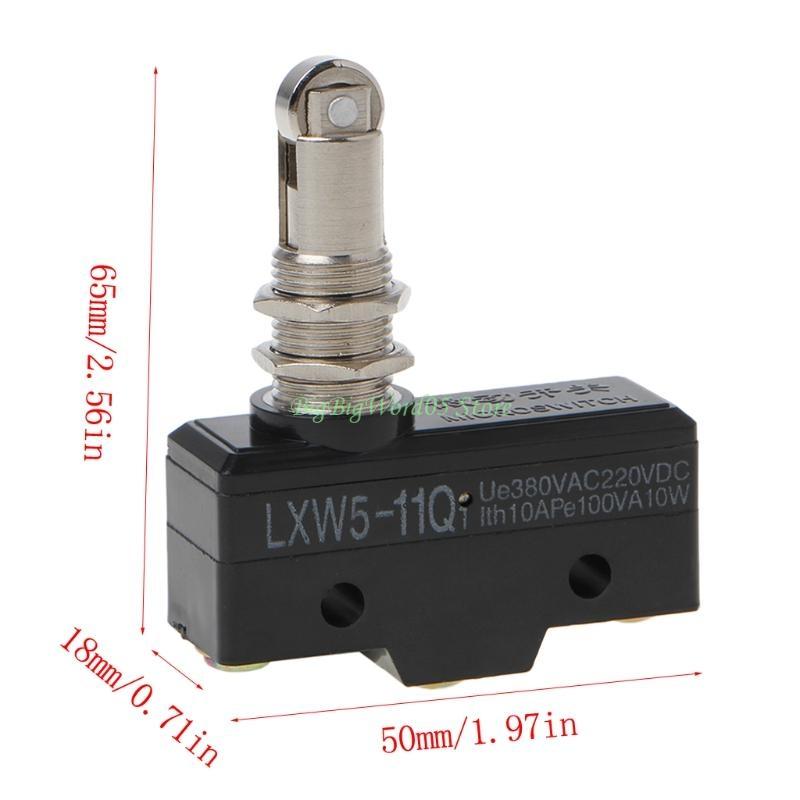 24TE 3A 380V LXW5-11Q1 Roller Plunger Limit Switch for Electronic Products Appliances