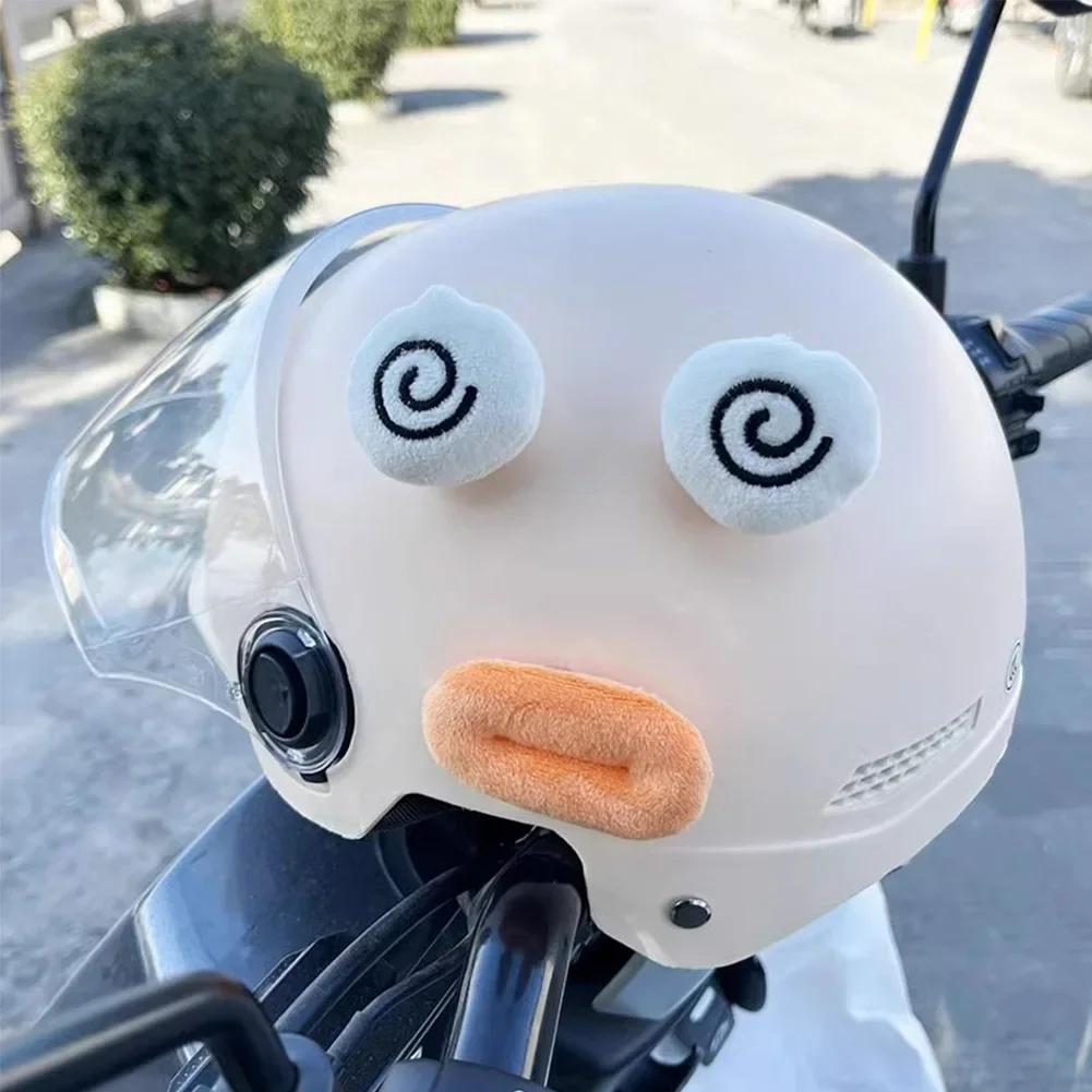 

Украшения Casque Sausage Mouth Helmets Украшения Gadgets Милые Смешные Электромобили Мотоциклетный Шлем Оборудование