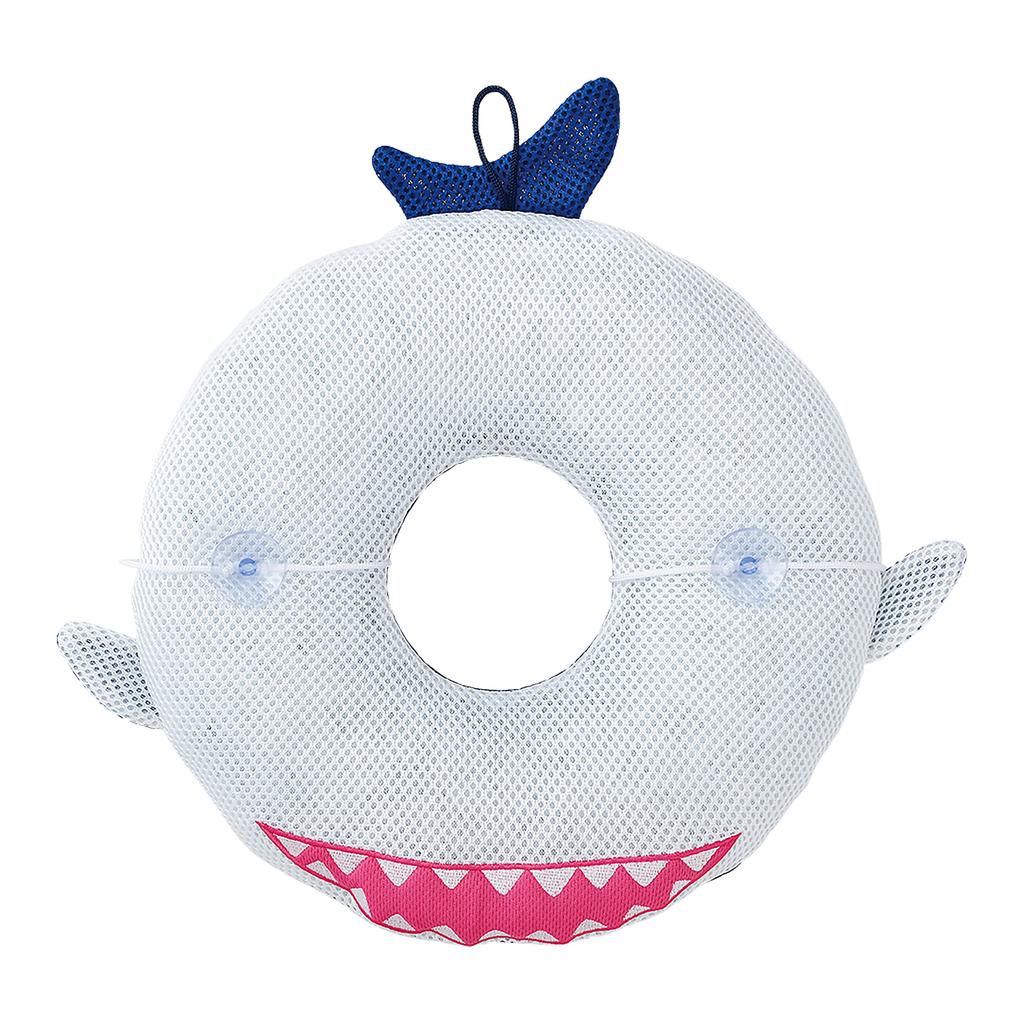 Livheart Bath Cushion, Relax Bath, Shark Zap (Total Length: Approx. 33cm), Bath Accessories, 97825-63