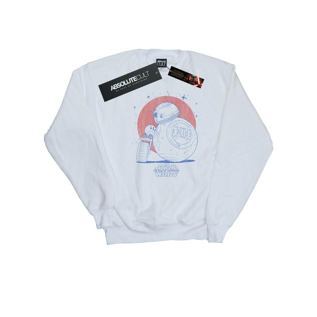 Star Wars: The Rise of Skywalker Womens/Ladies Star Wars The Rise Of Skywalker BB-8 And D-O Distressed Sweatshirt