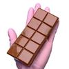 Squishy Chocolate Bar Squeeze Toys Slow Rising White Chocolate Bar Sticky Toy Simulated Food Stress Release Hand Relax Gifts