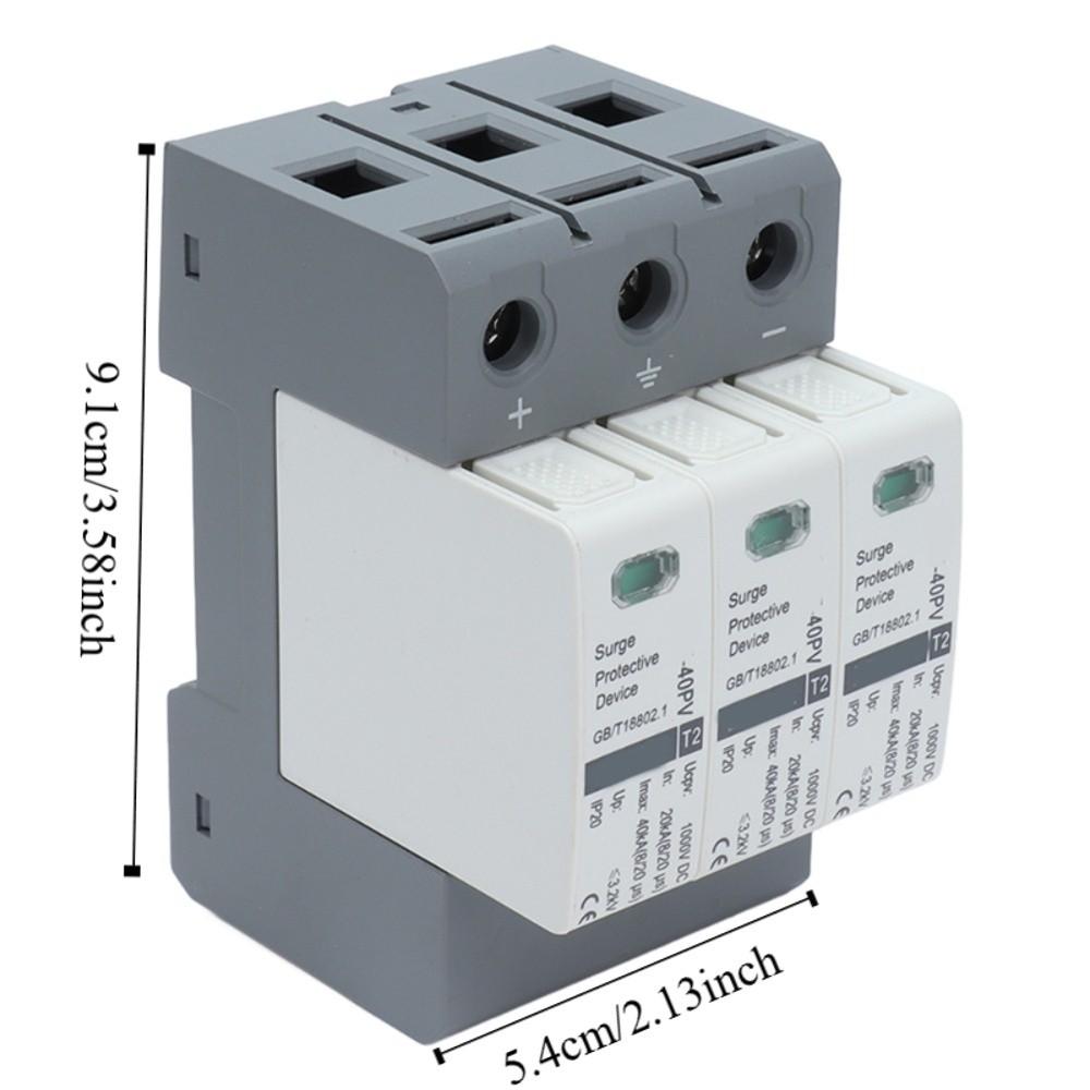 20‑40KA Voltage Arrester 1000VDC DC Power System Arrester Device  Photovoltaic System