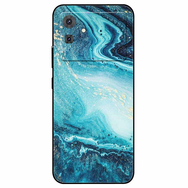 For Cubot Note 21 Case Flower Marble Silicon TPU Soft Phone Bag Cover for CUBOT Note 21 2023 COOL Printing Fundas for Note21