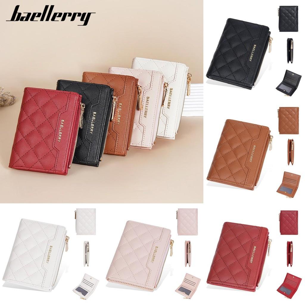 Crossborder Style Ladies Short Wallet With Pu Material And Multicard Slots For Daily Use
