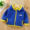 Children Fleece-lined Sweatshirt Autumn  Winter New Boys and Girls Clothing Children Hooded Top Baby Fleece Coat