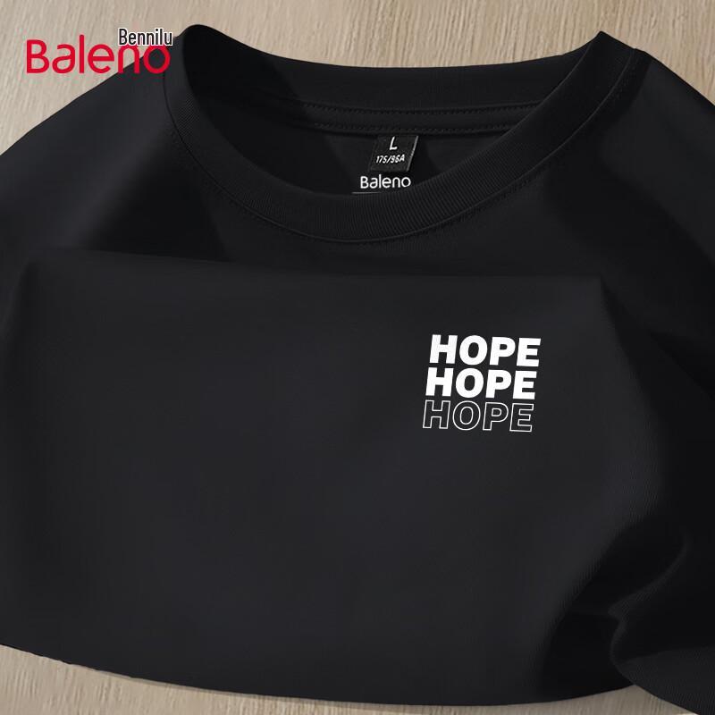 Baleno Men s 220G Heavyweight Cotton Crew Neck Long Sleeve T-Shirt XL