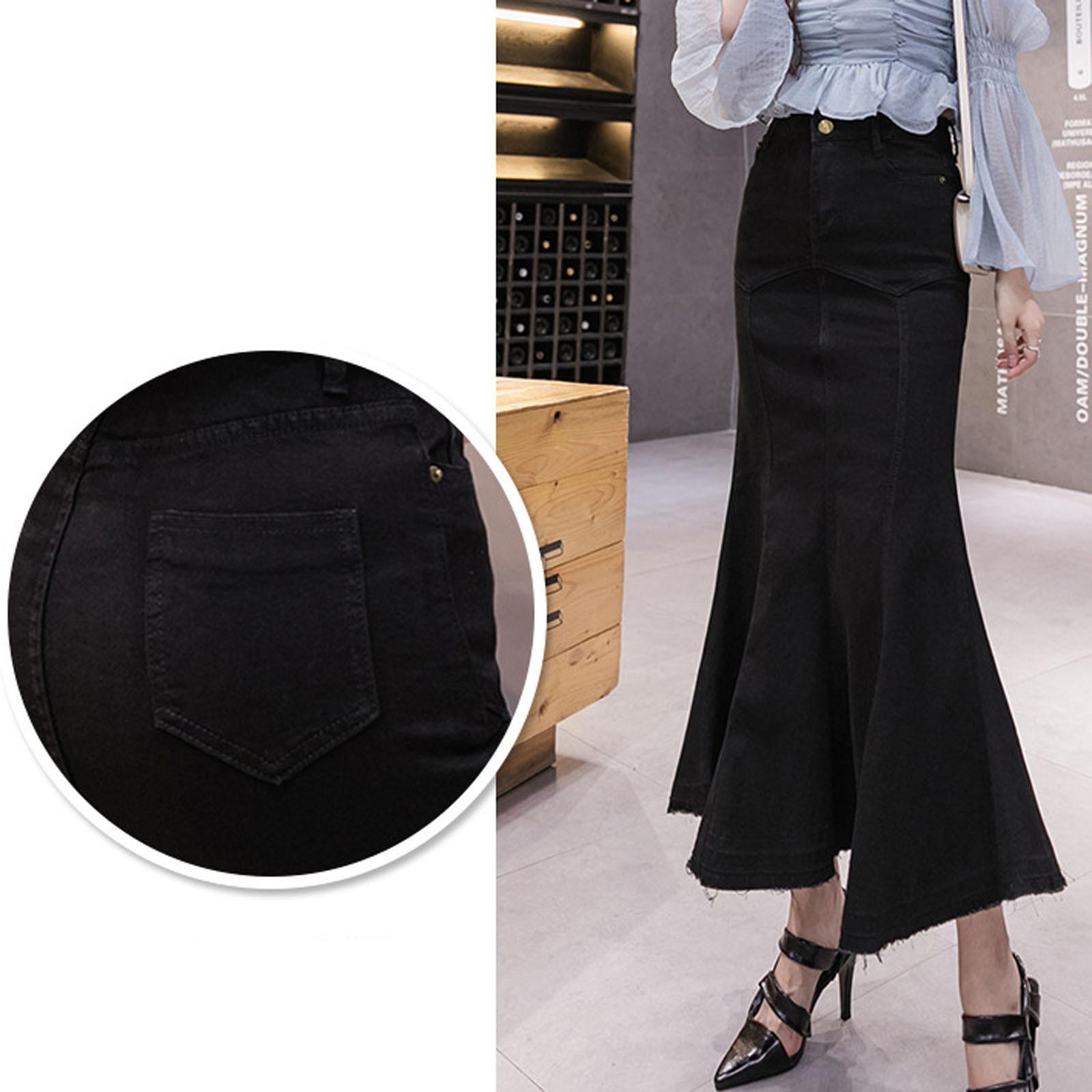 Женская джинсовая юбка — фото 3