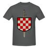 Funny Hrvatski Vitez Croatian Knight Croatia Crest Unisexs Printed TShirt Unisex T shirtUnisexga