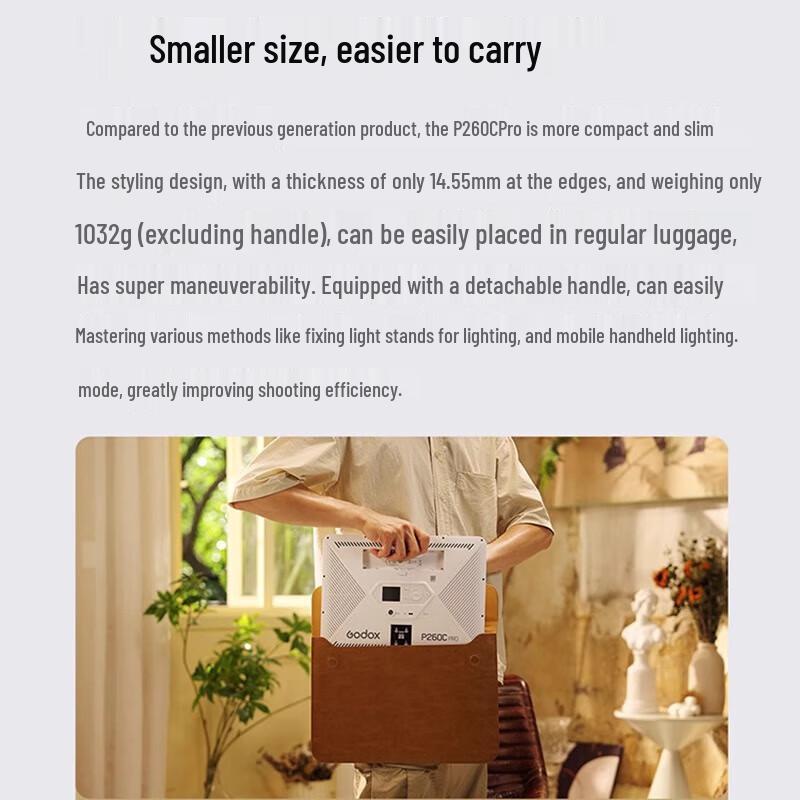 Godox P260CPRO Bi-Color LED Video Light Kit