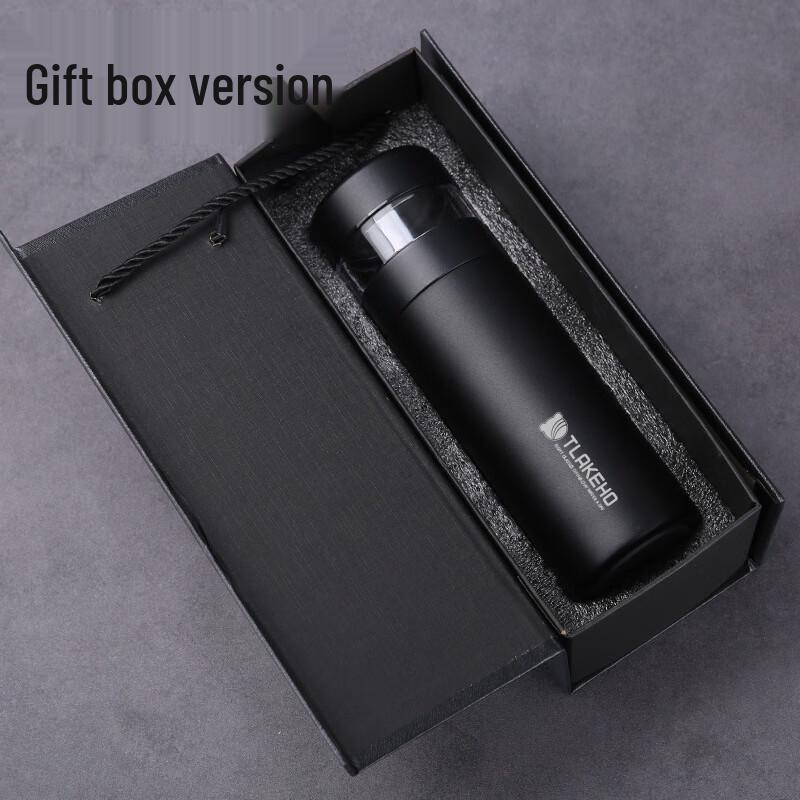 TLAKEHO Portable Tea Infuser Insulated Bottle